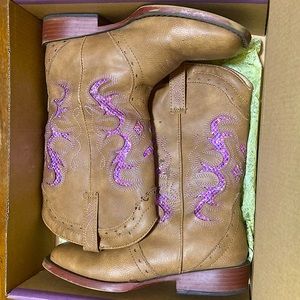 Roper girls Size 1 boots